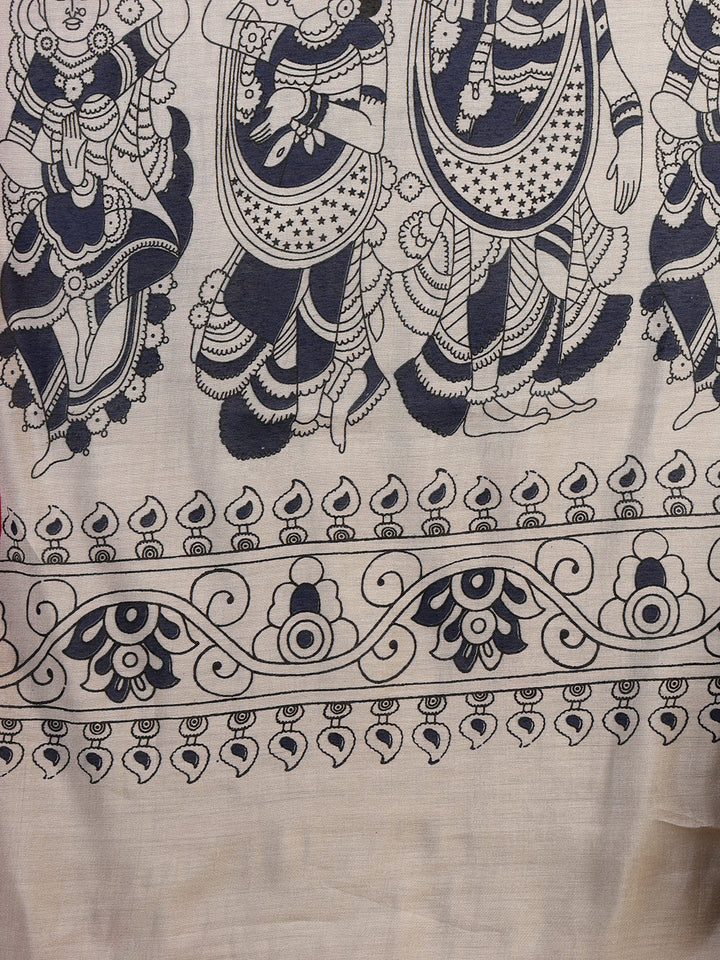 Floral Printed Art Silk Saree