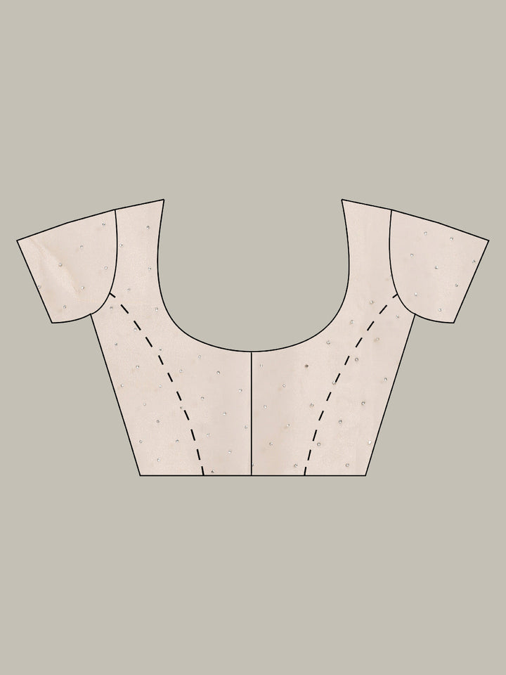 Sequence Embroidery Tissue Saree