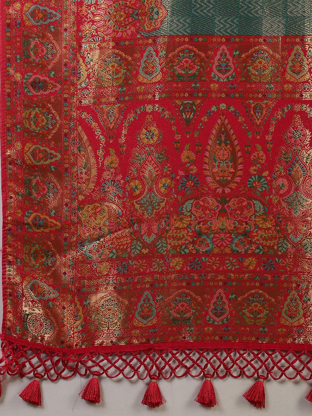 Woven Design Dola Silk Saree