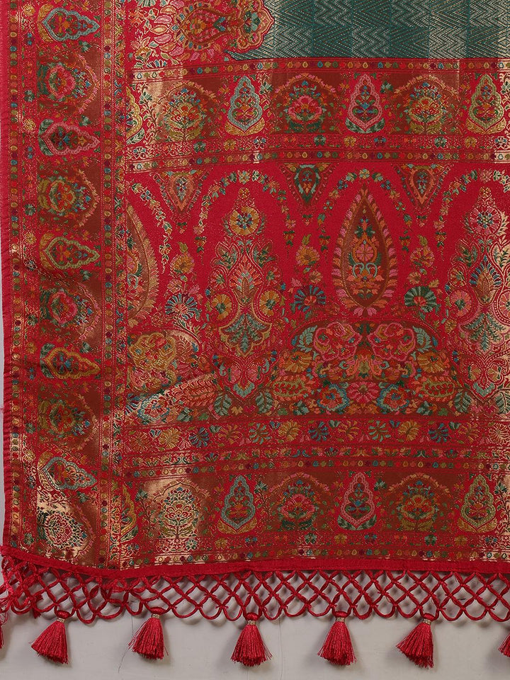 Woven Design Dola Silk Saree