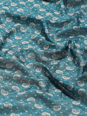 Digital Printed Tussar Woven Saree