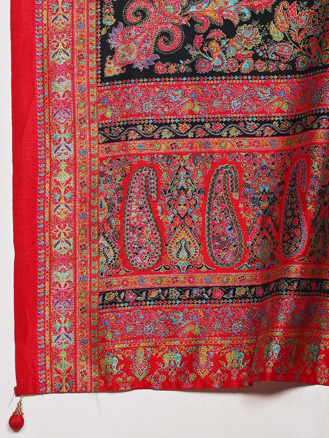 Digital Printed Art Silk Saree