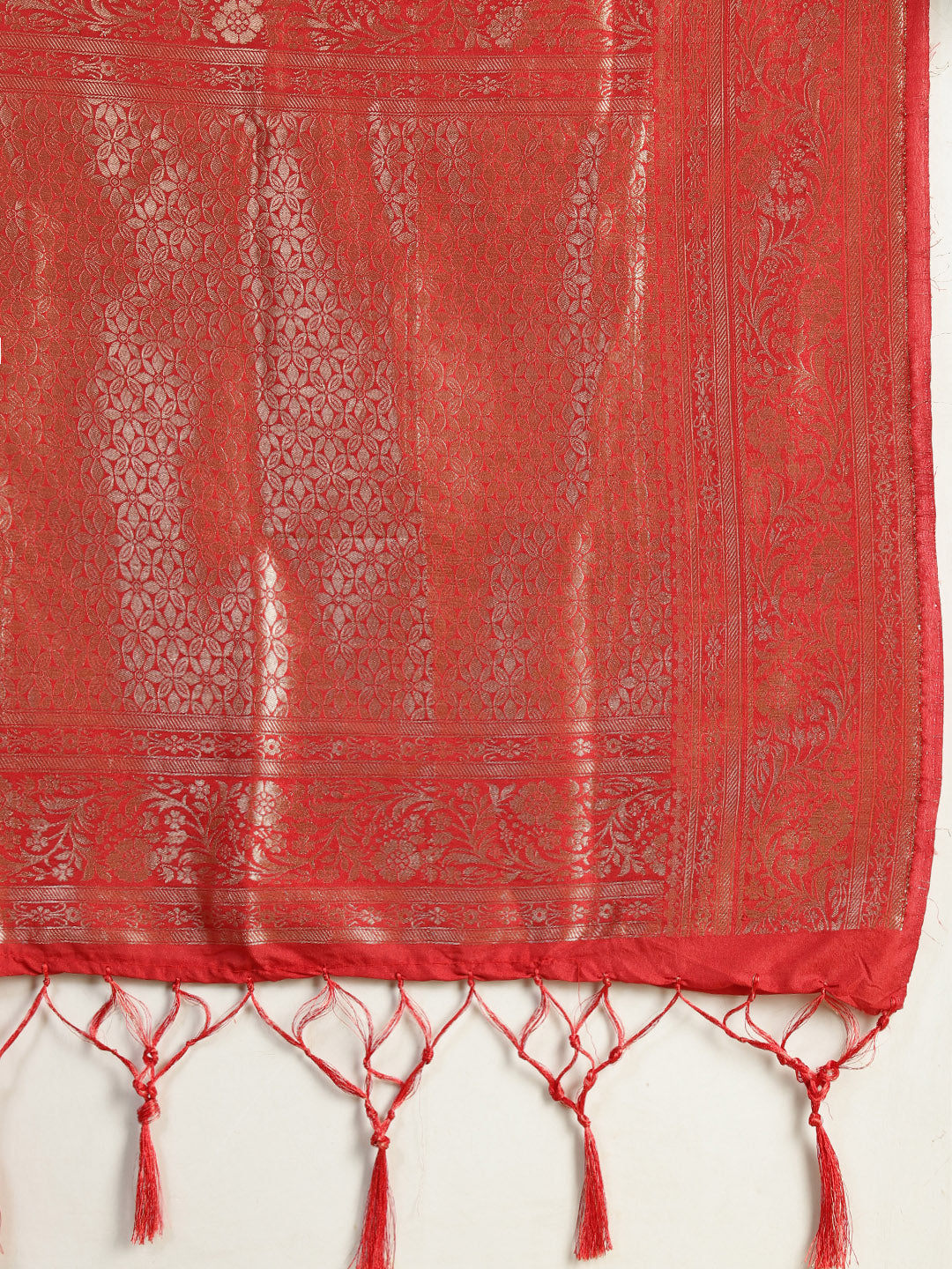 Zaari Jaal Crepe Saree