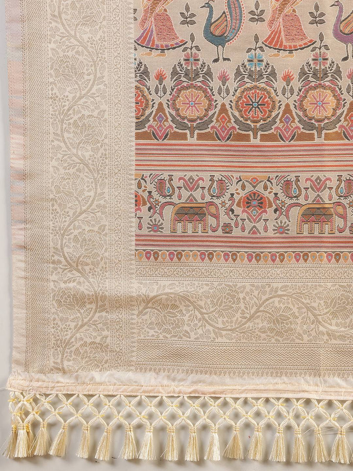 Woven Design Art Silk Saree