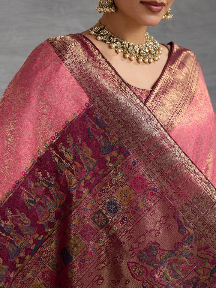 Woven Design Art Silk Saree