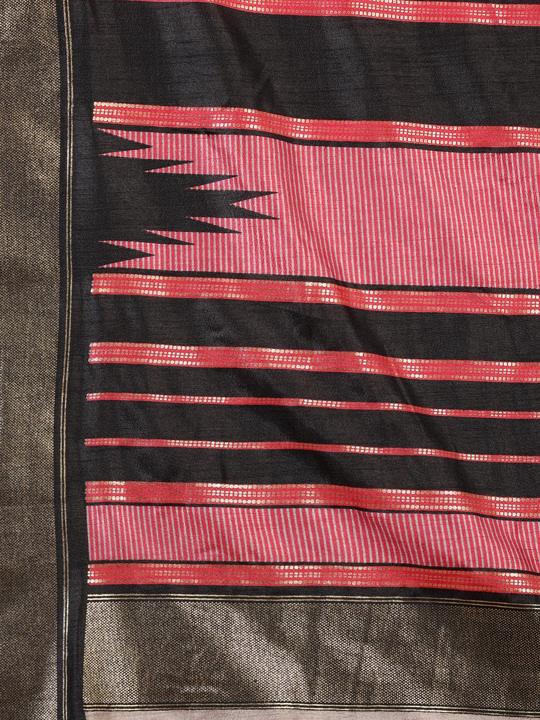 Digital Printed Art Silk Saree