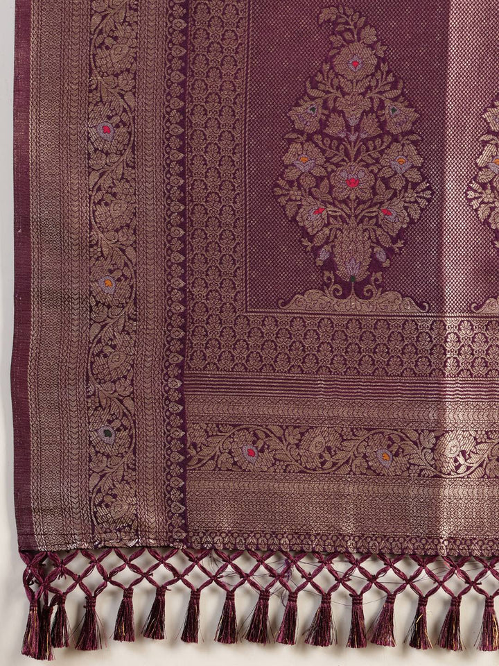 Woven Design Art Silk Saree