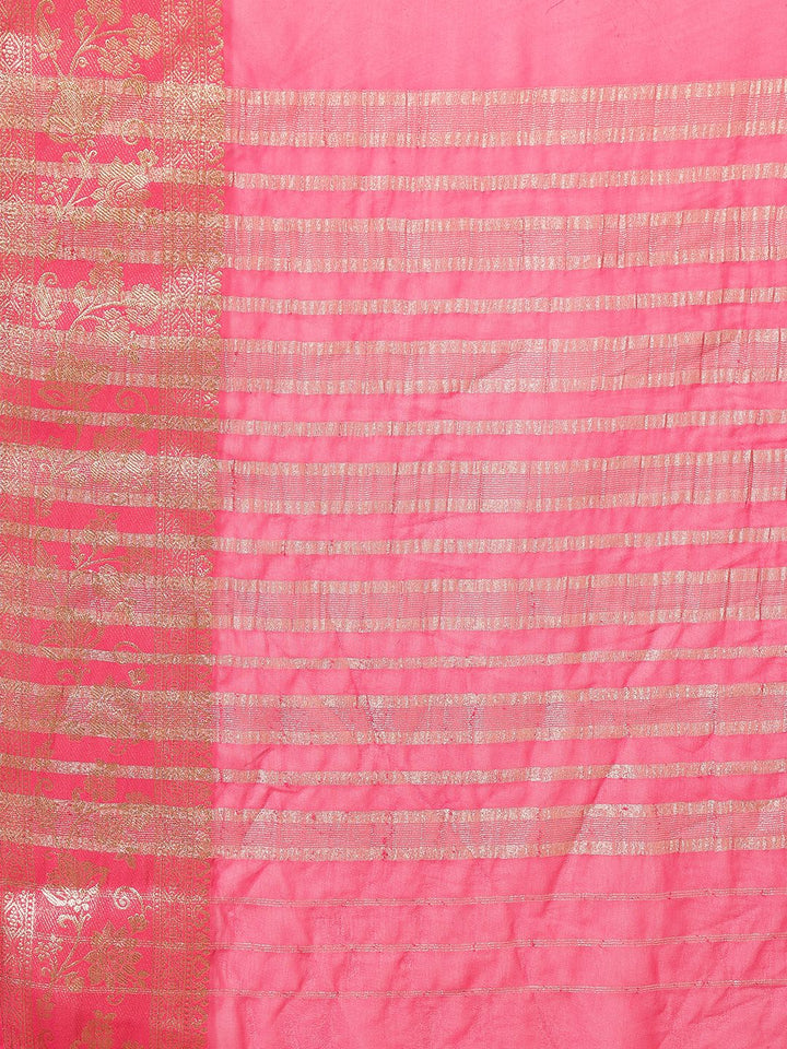 Plain Chiffon Saree