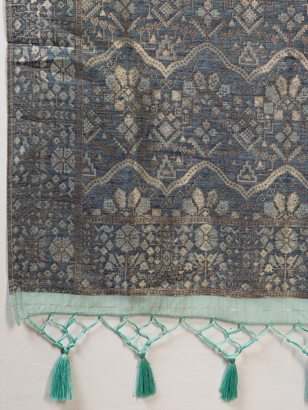 Zari Jaal Art Silk Woven Saree