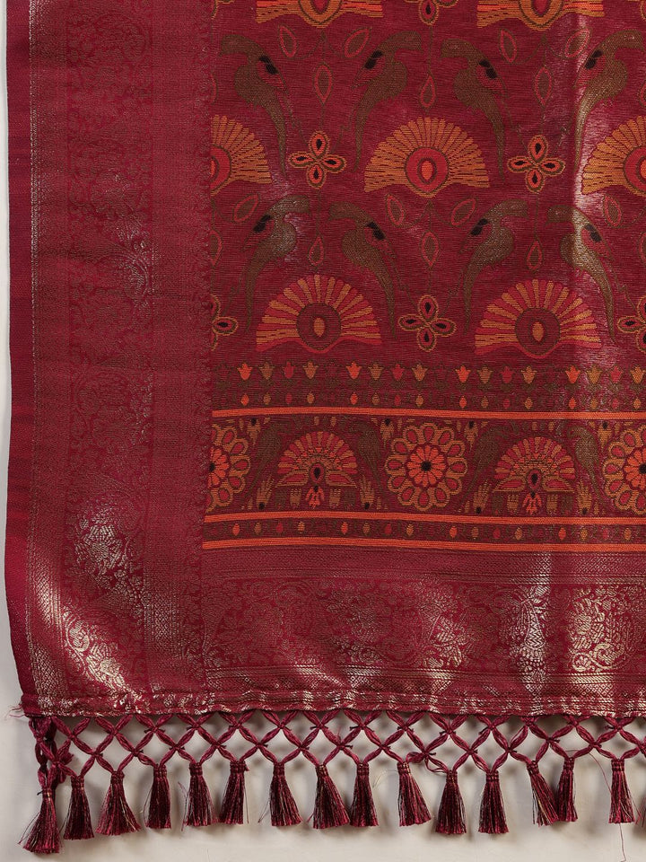 Woven Design Art Silk Saree