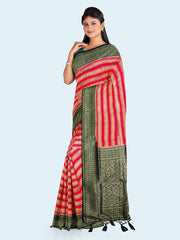 Zari Jaal Woven Art Silk Saree