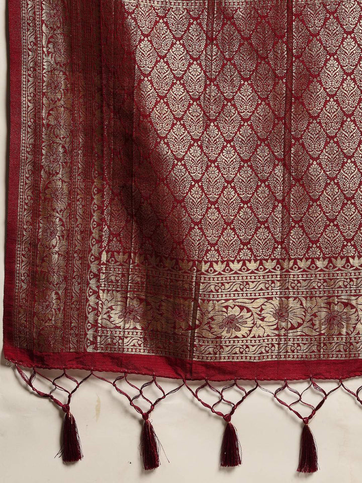 Woven Design Tussar Saree