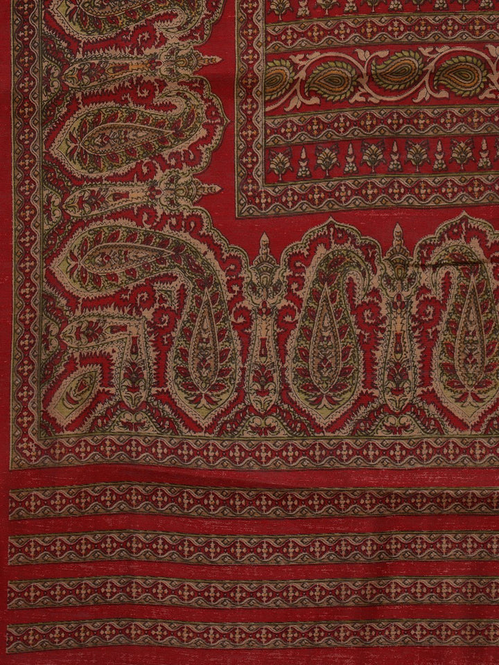 Printed Art Silk Saree