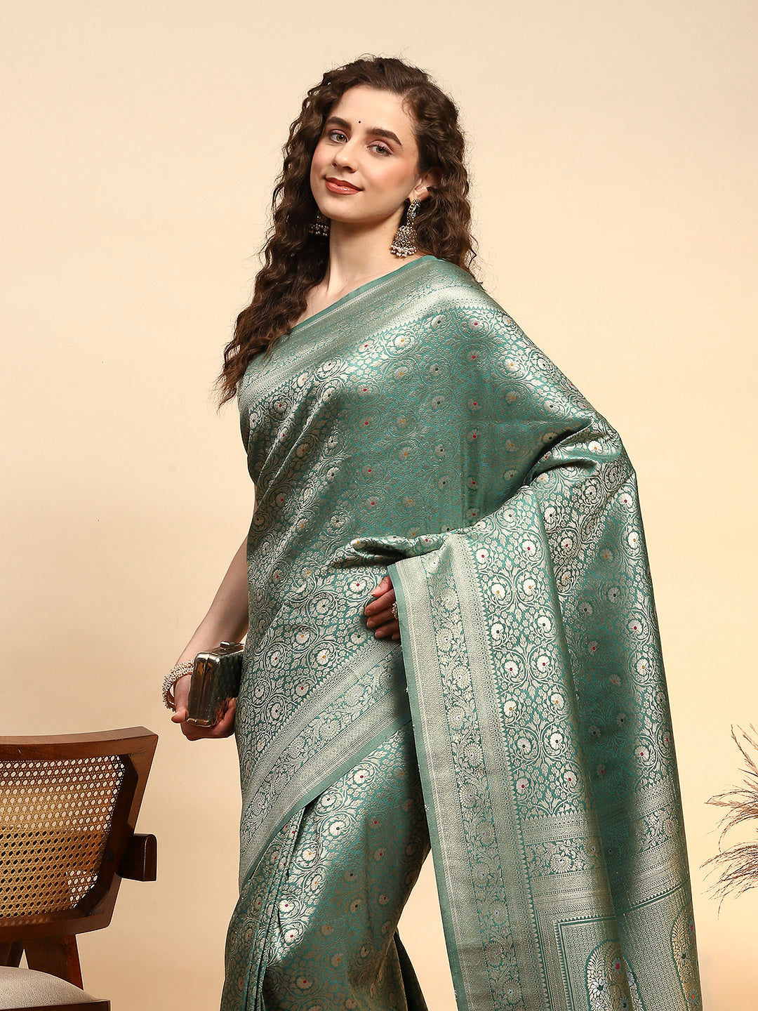 Woven Design Art Silk Saree