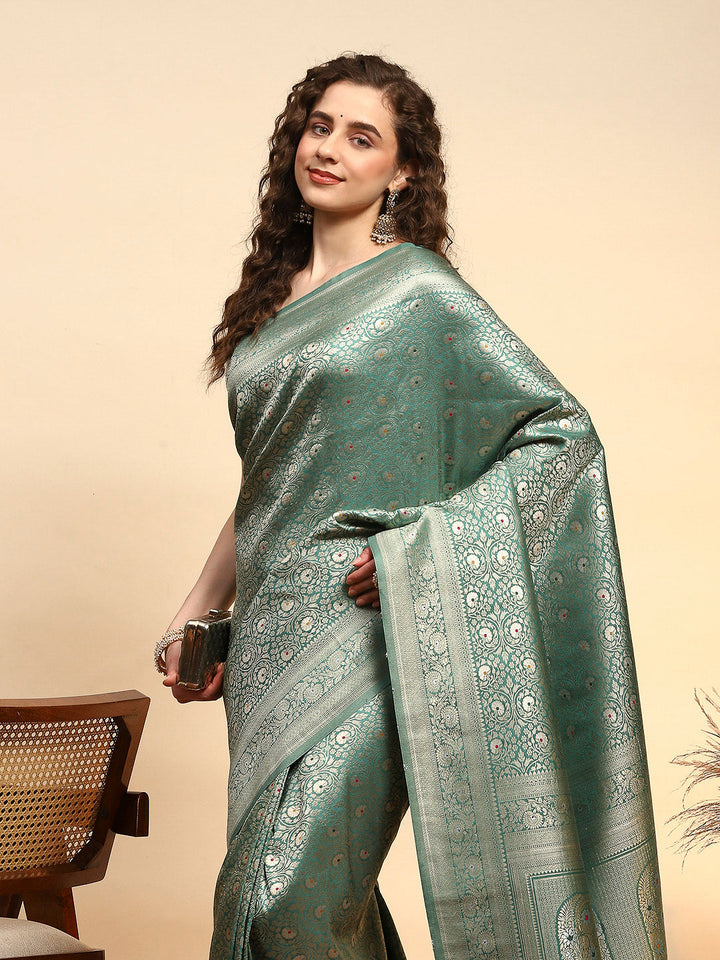 Woven Design Art Silk Saree