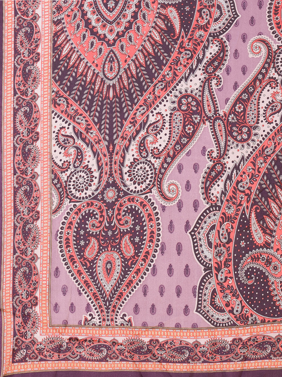Digital Printed Crepe Saree