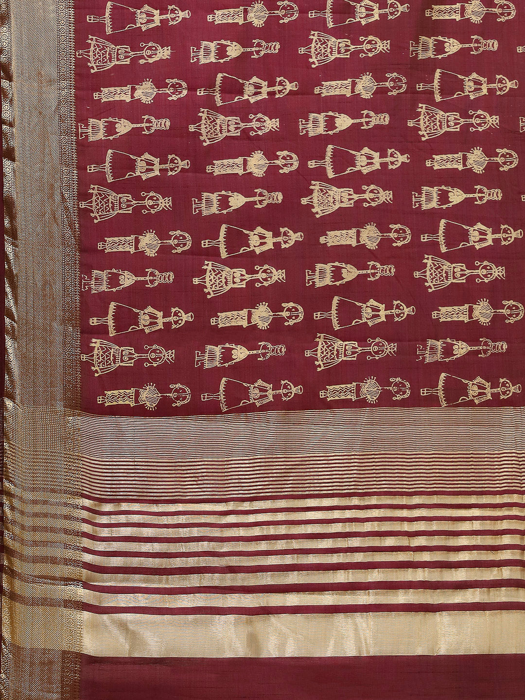 Digital Printed Art Silk Saree