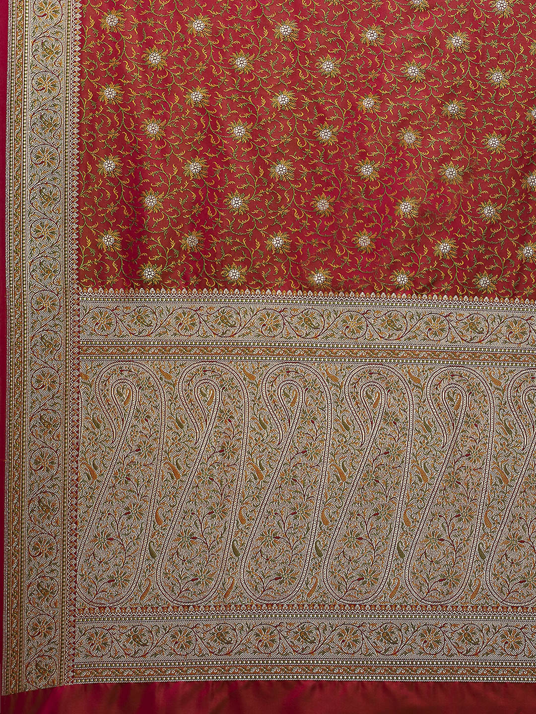 Jamavar Banarasi Woven Saree