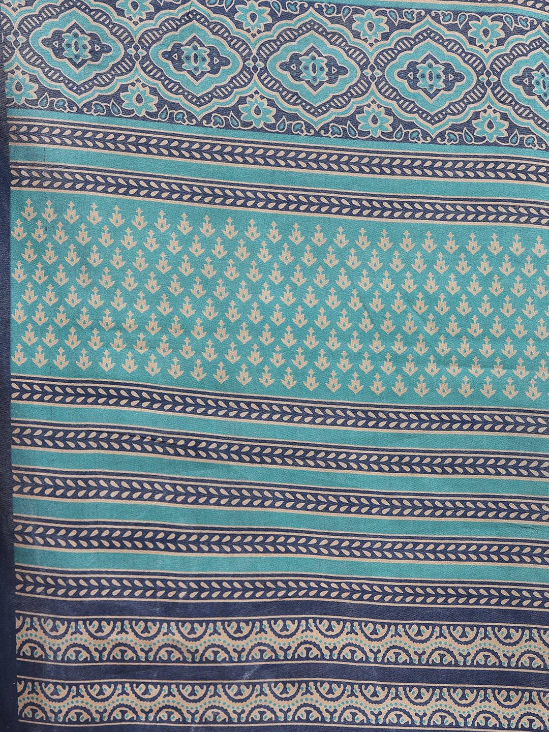 Digital Printed Art Silk Saree