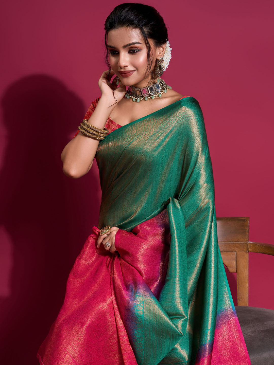 Woven Art Silk Saree