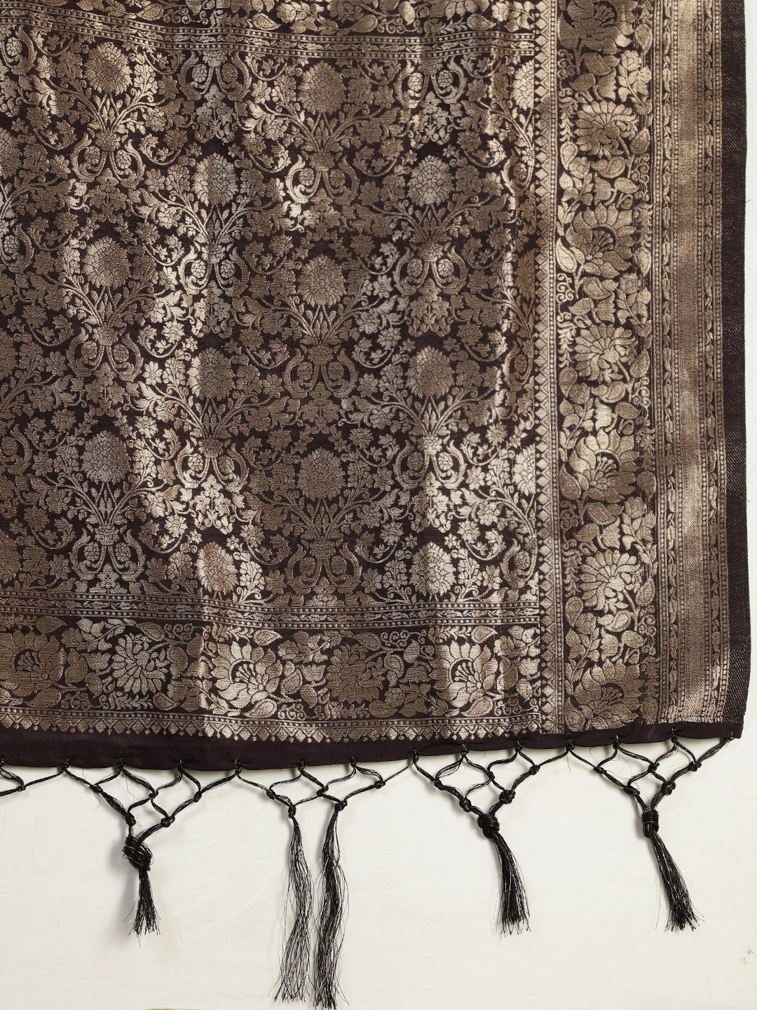Zaari Jaal Crepe Saree