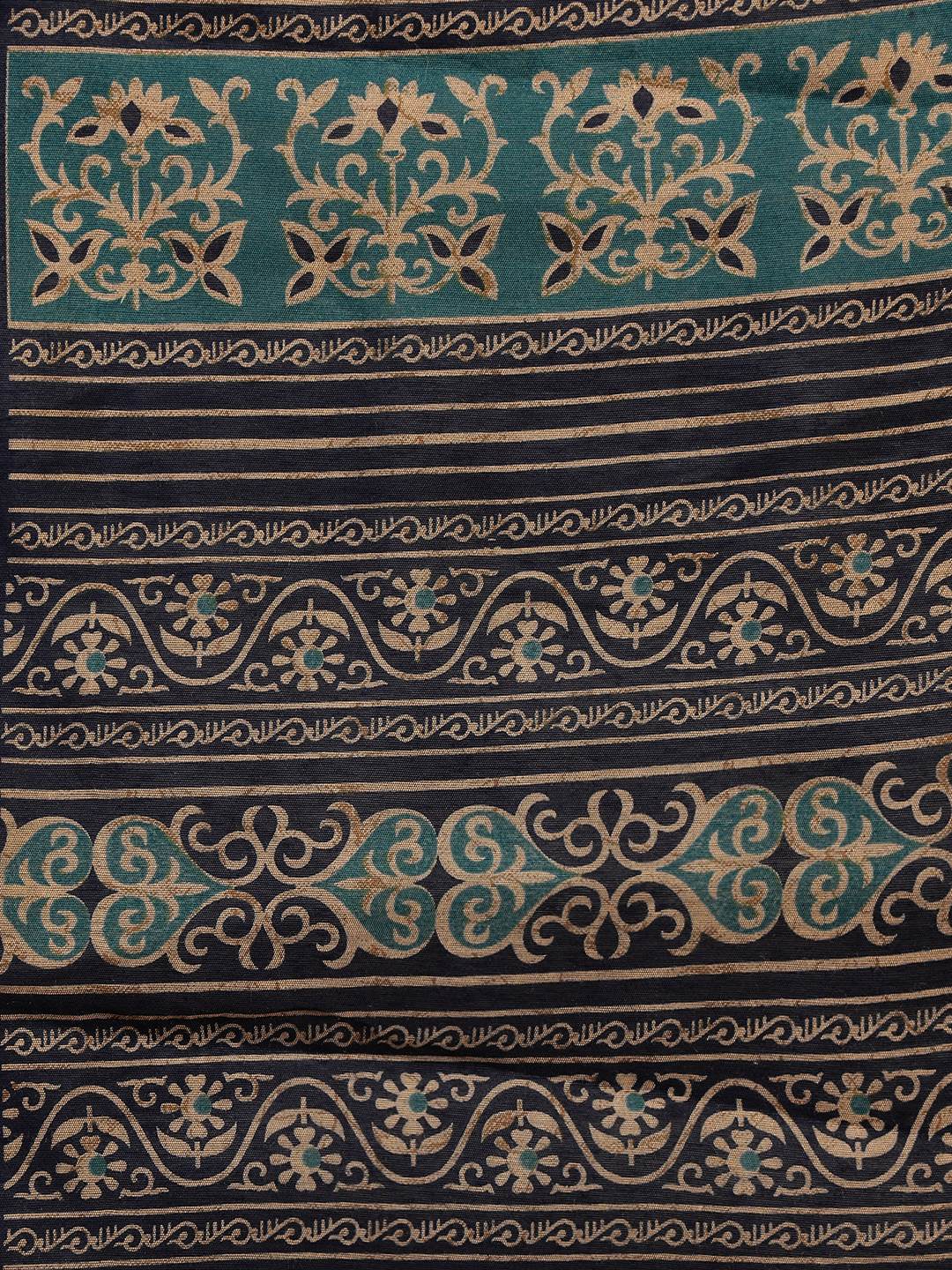 Digital Printed Art Silk Saree