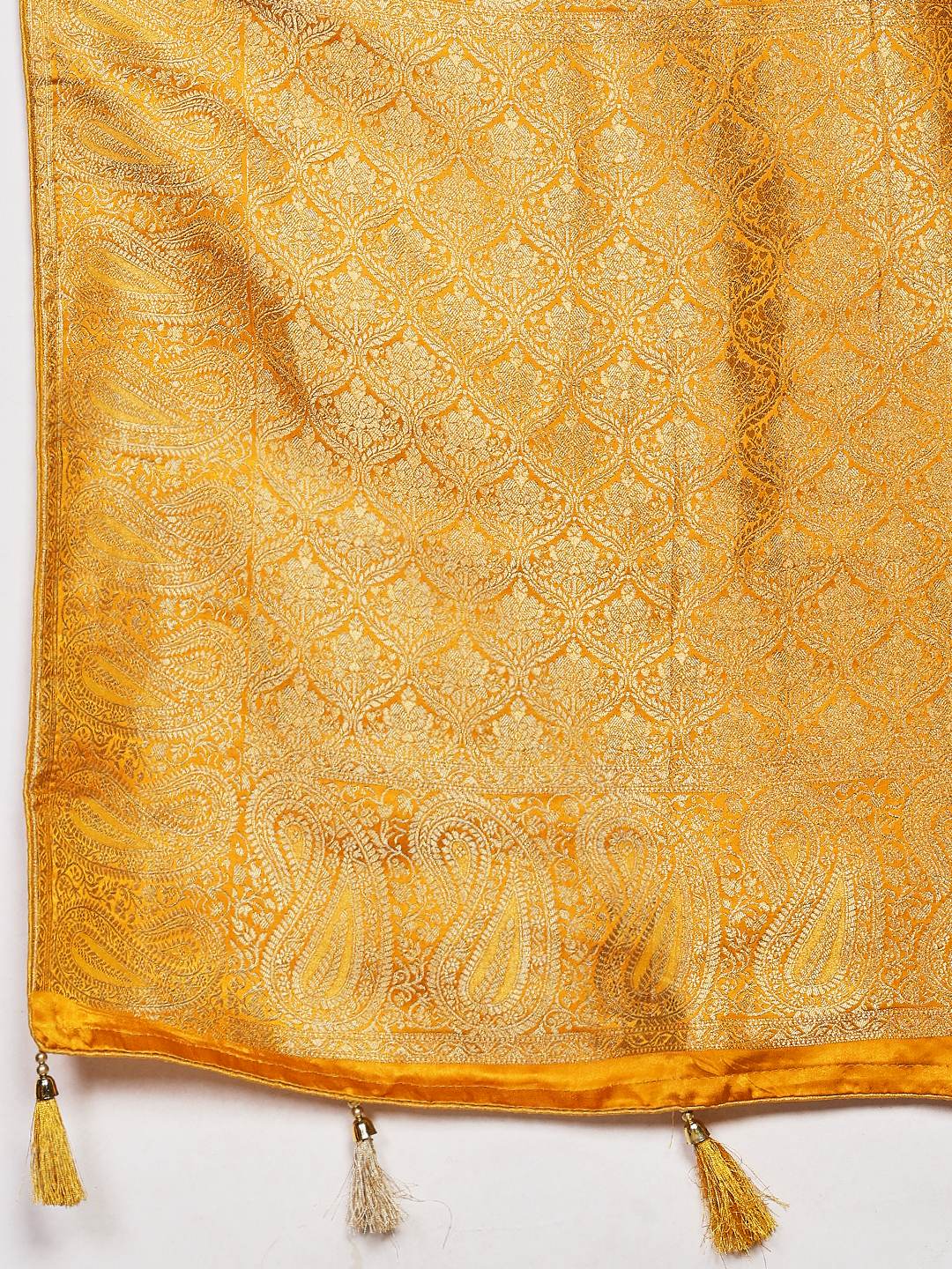 Woven Design Satin Saree