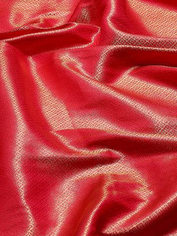 Zari Jaal Woven Handloom Saree