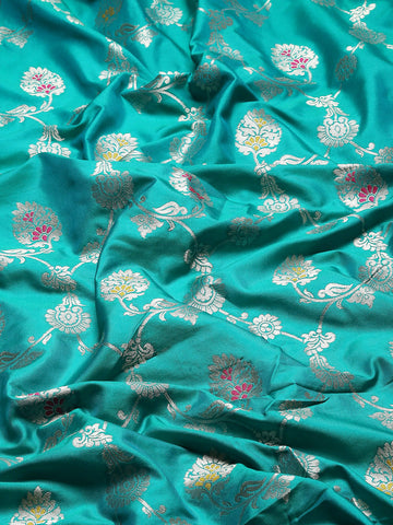 Zari Jaal Woven Art Silk Banarsi Saree