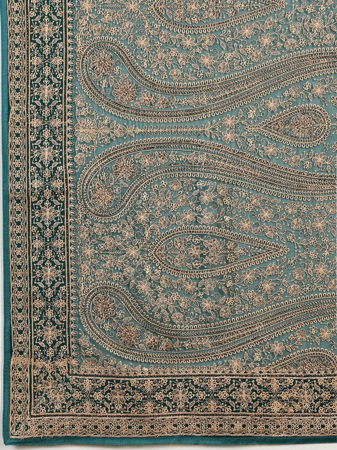 Embroidered Georgette Saree