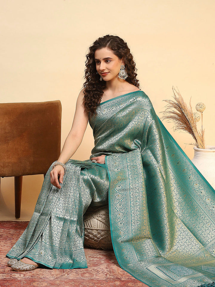 Woven Design Art Silk Saree