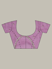 Sequence Embroidery Tissue Saree