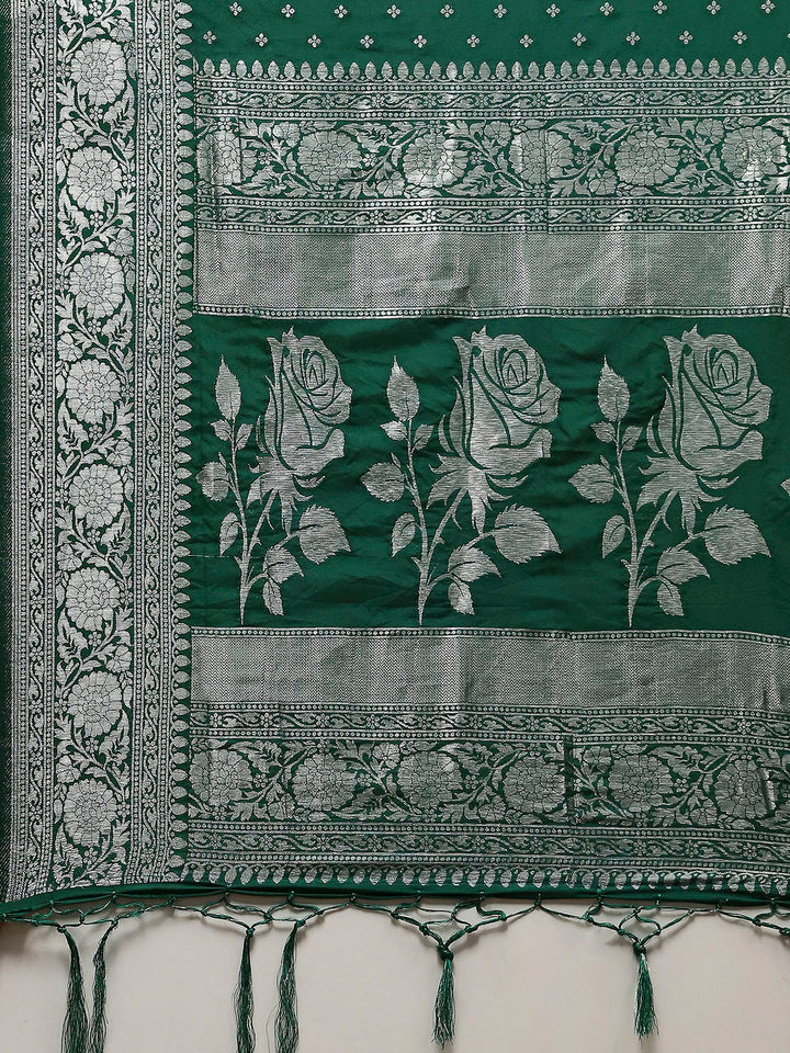 Zaari Jaal Crepe Saree