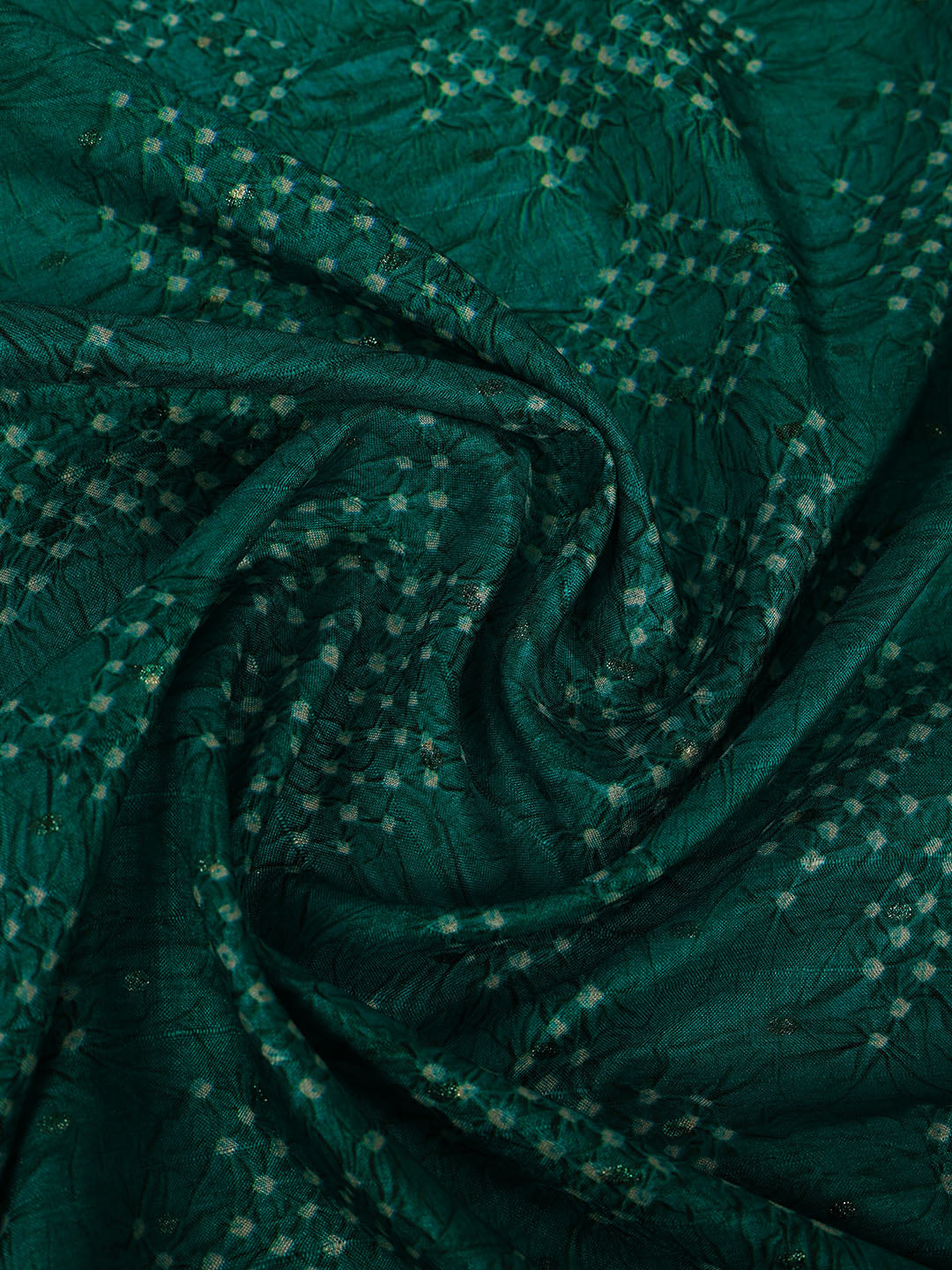 Printed Tussar Silk Saree