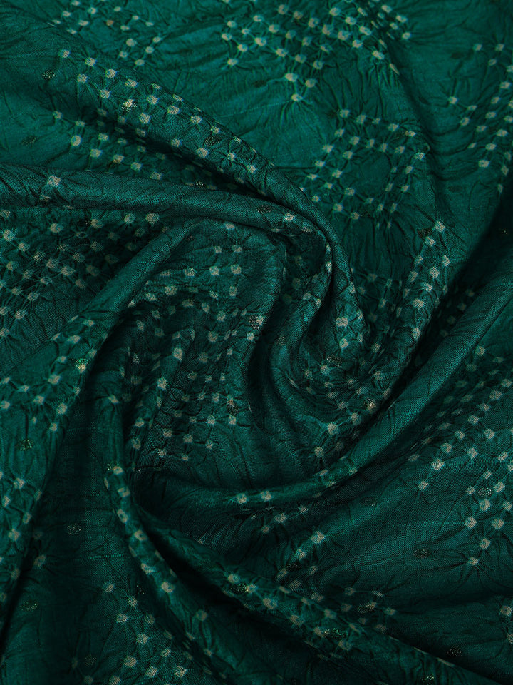 Printed Tussar Silk Saree