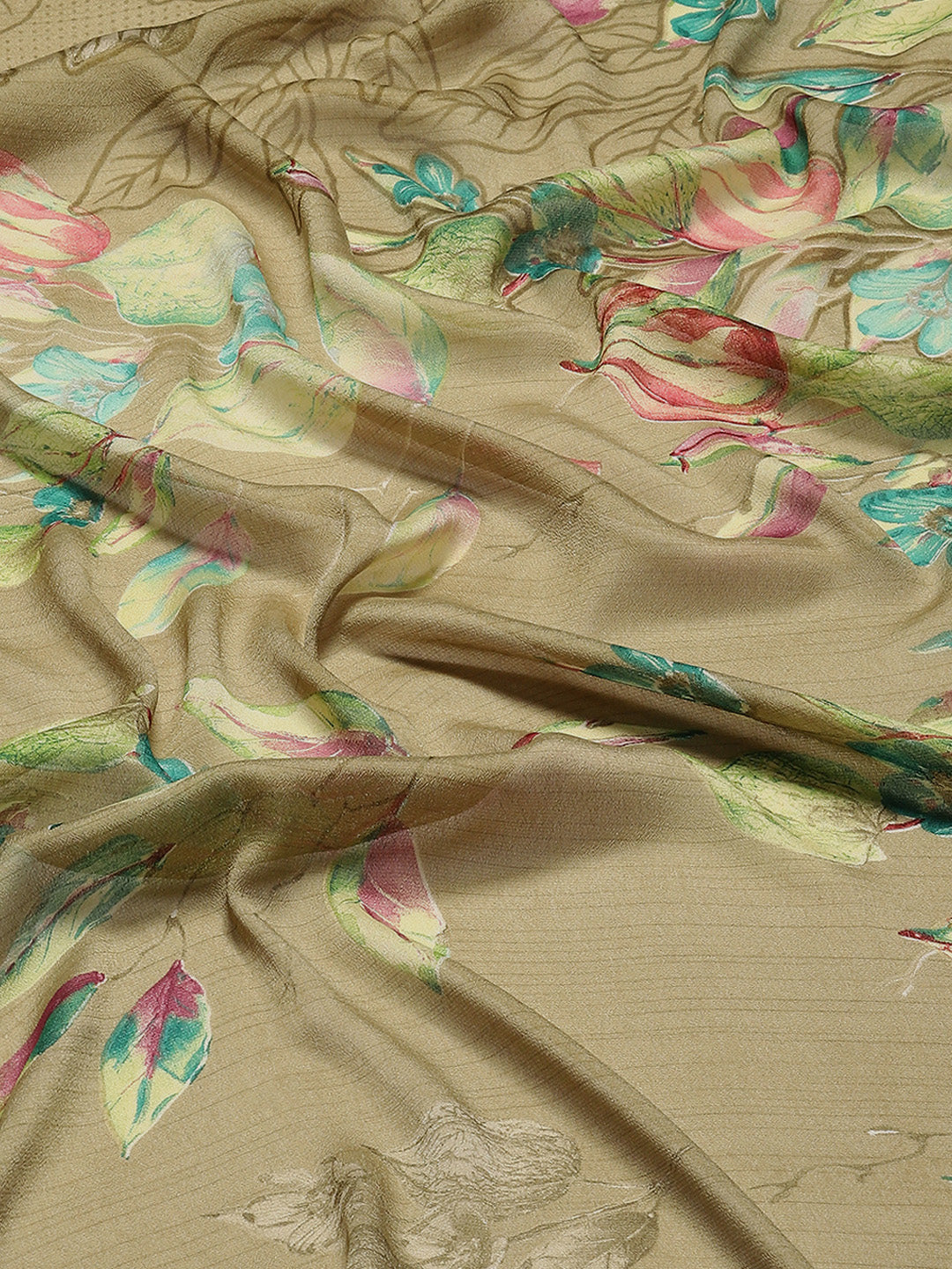 Digital Printed Georgette Saree