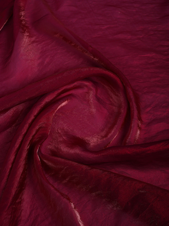 Embroidered Organza Saree