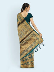 Zari Jaal Art Silk Woven Saree