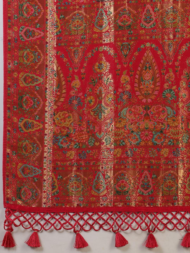 Woven Design Dola Silk Saree