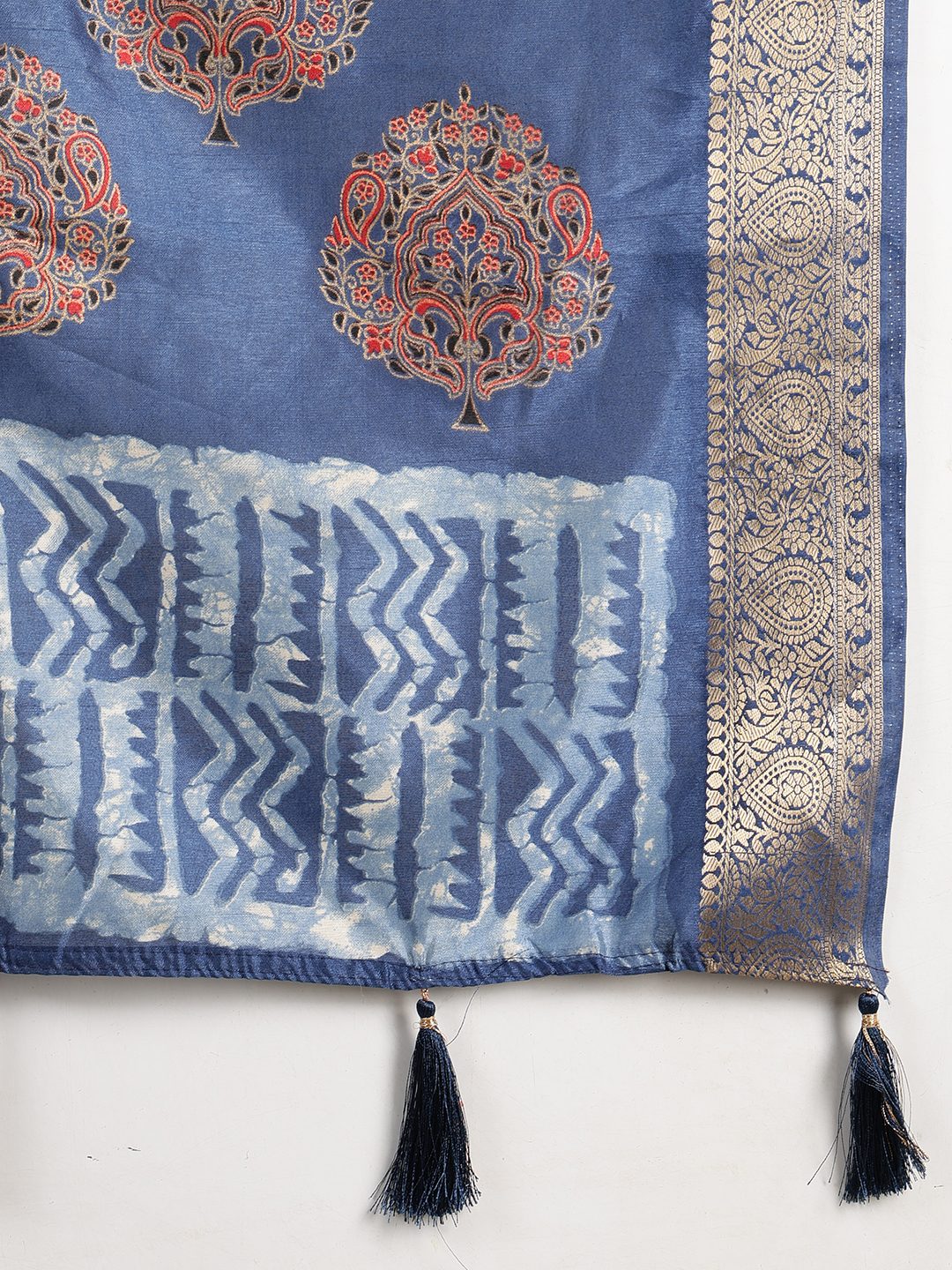 Digital Printed Art Silk Saree