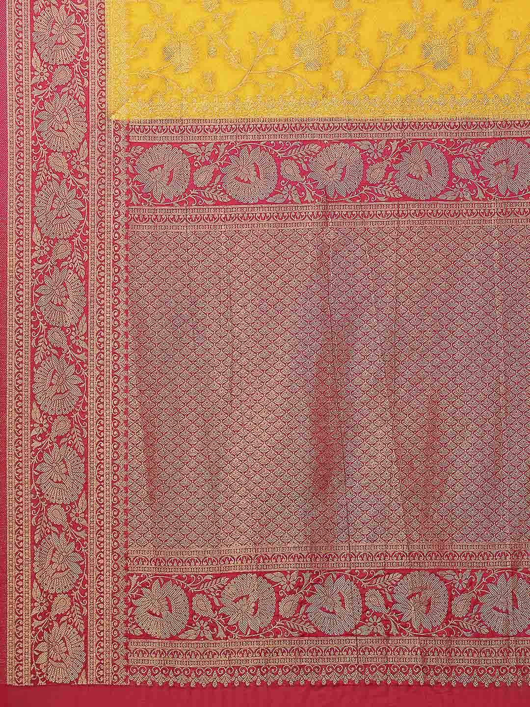 Plain Crepe Saree