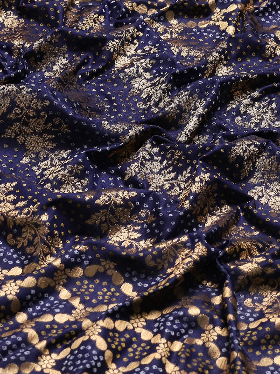 Zari Jaal Art Silk Woven Saree
