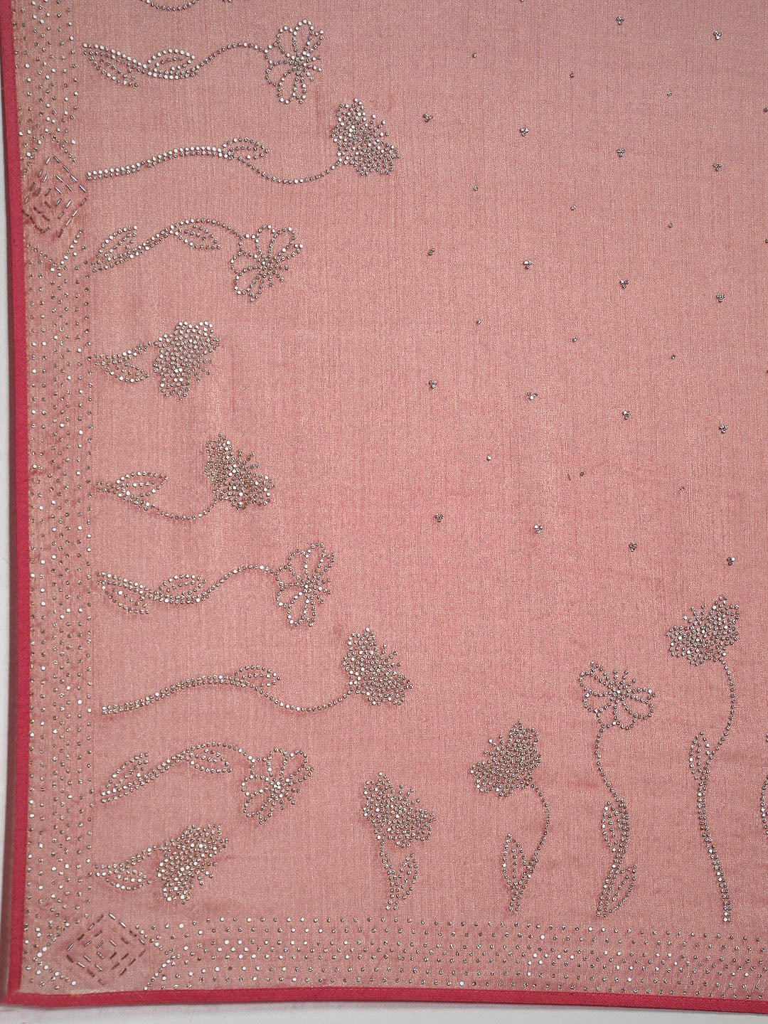 Embroidered Chiffon Saree