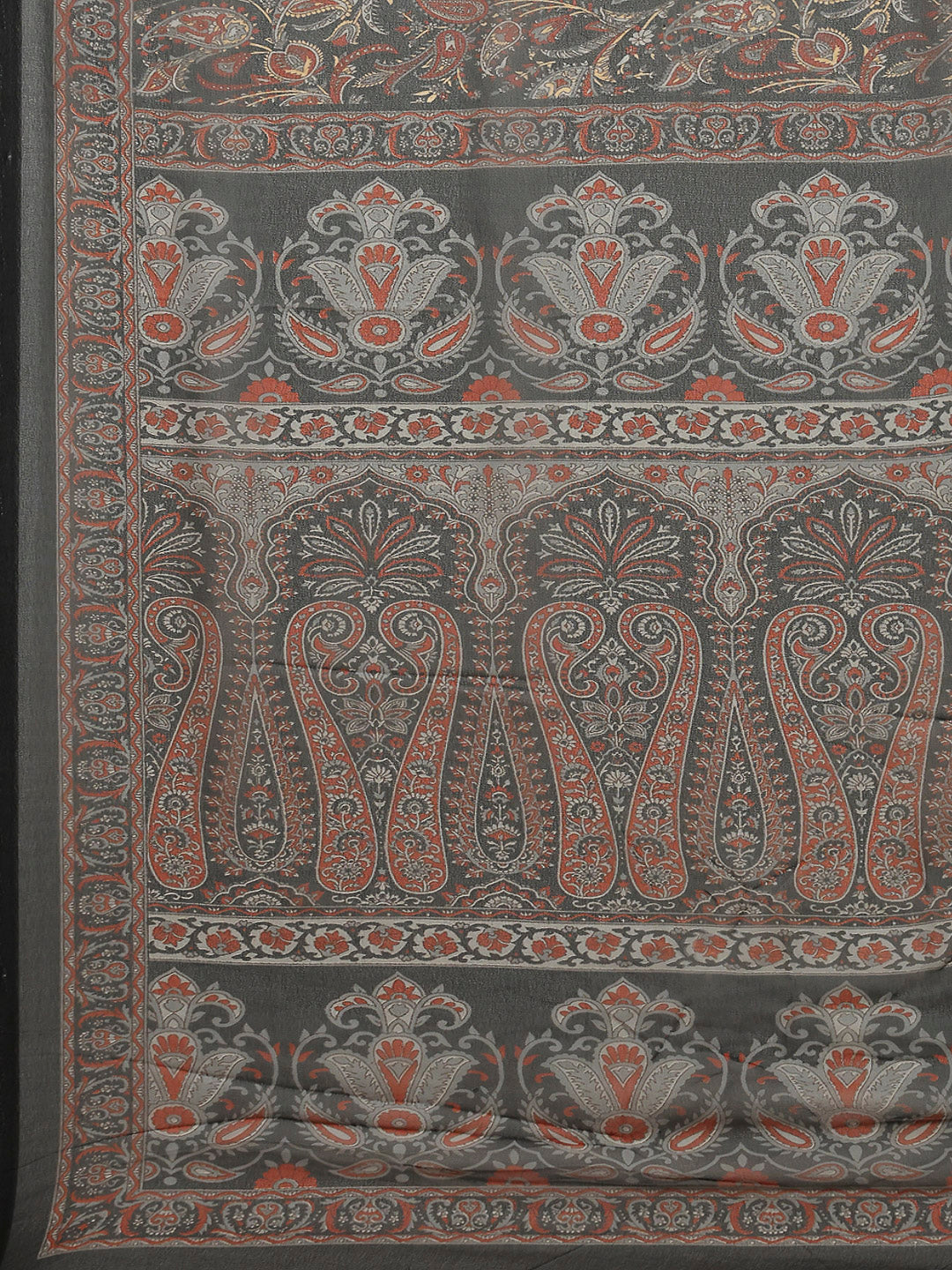 Floral Printed Georgette Saree