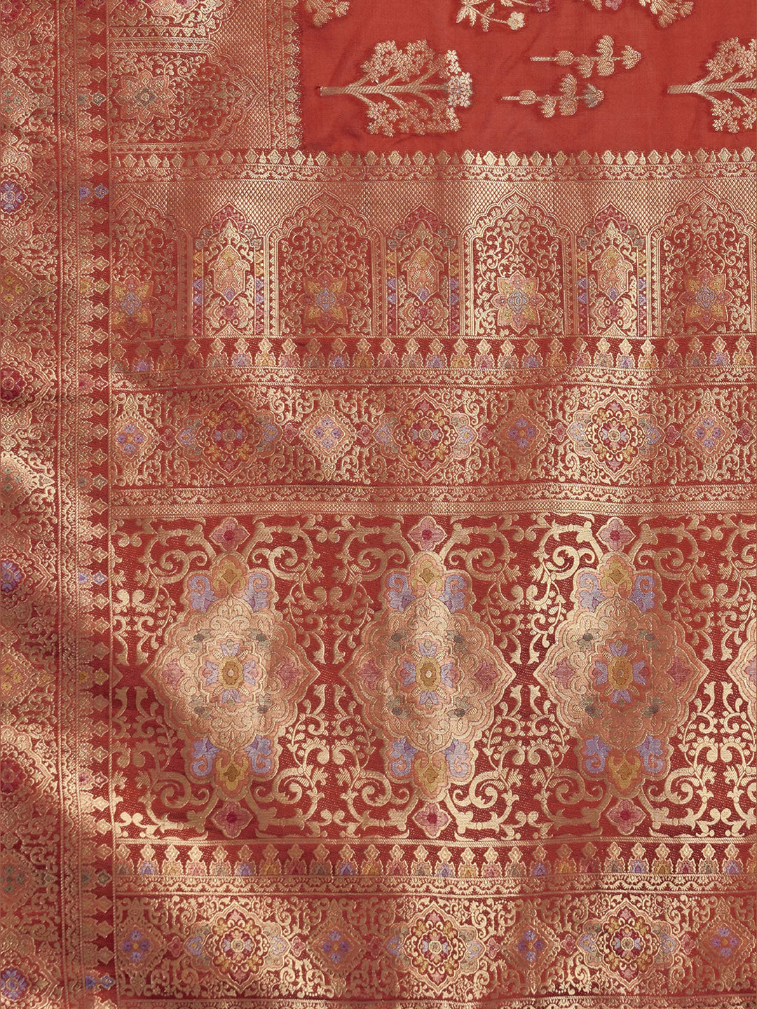 Woven Design Pashmina Saree