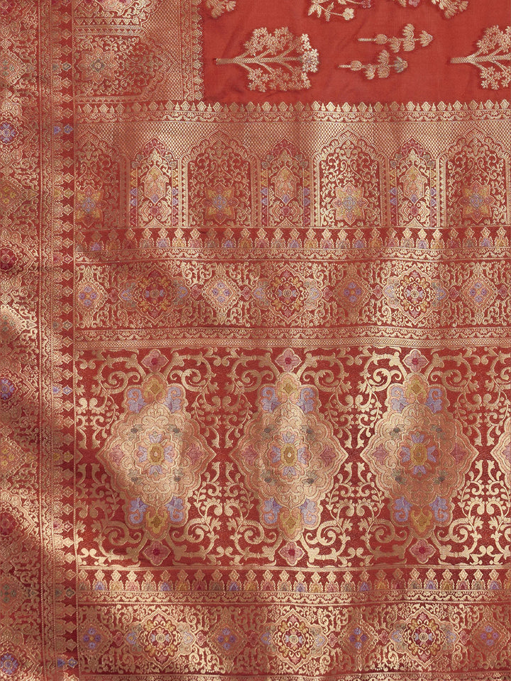 Woven Design Pashmina Saree