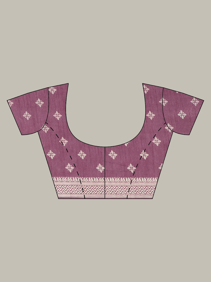 Printed Booti Dola Cotton Woven Saree