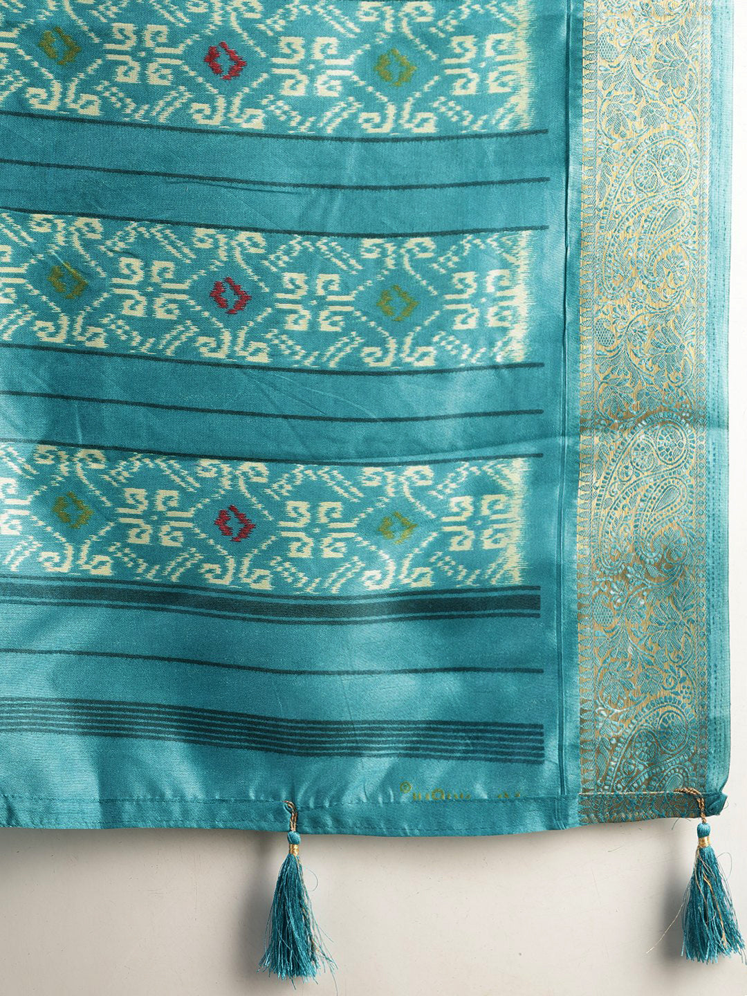 Digital Printed Art Silk Saree