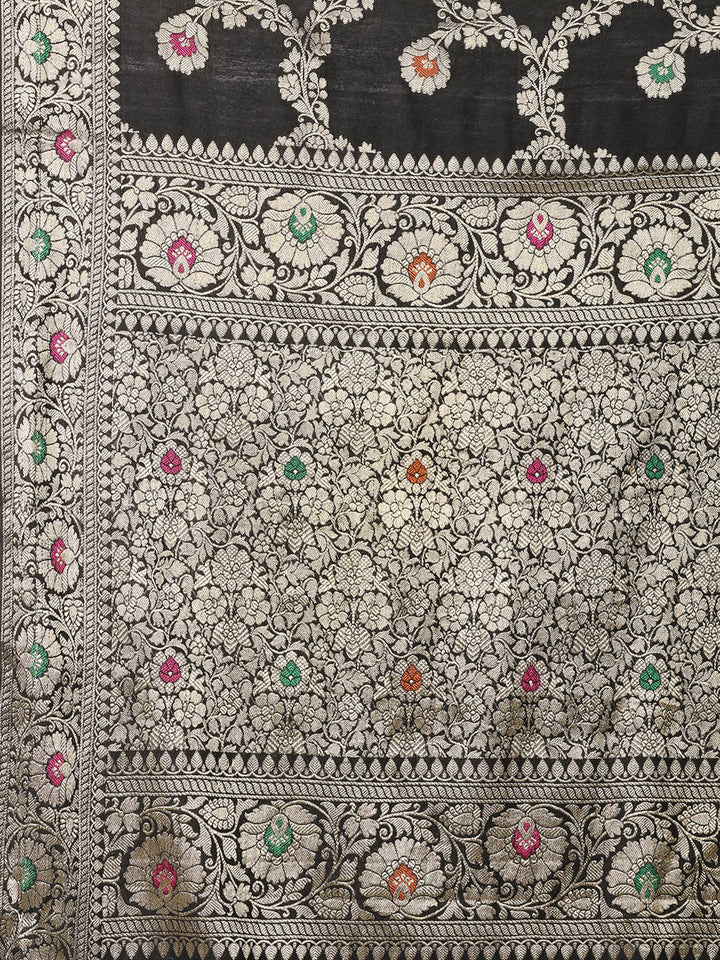 Zari Woven Cotton Blend  Saree