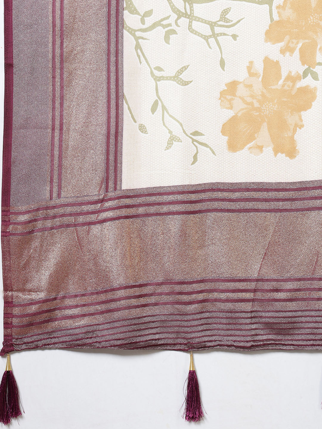 Digital Floral Printed Georgette Saree